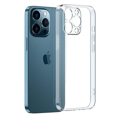 Силиконов кейс MBX Jelly 1.5mm, За iPhone 14 Pro (6.1), Прозрачен