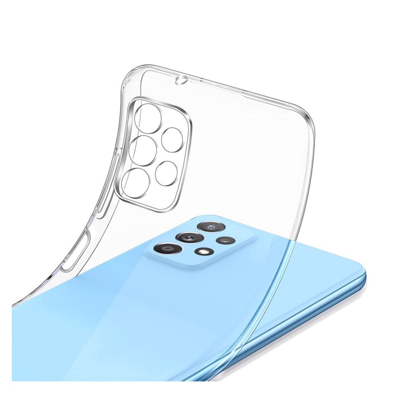 Силиконов кейс MBX Jelly 1.5mm, За Samsung Galaxy A23 4G/5G (A235F/A236U), Прозрачен
