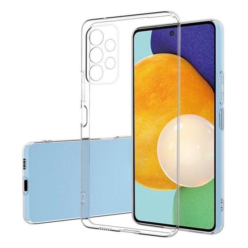 Силиконов кейс MBX Jelly 1.5mm, За Samsung Galaxy A53 5G (A536B), Прозрачен