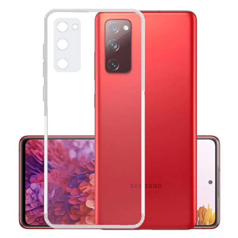 Силиконов кейс MBX Jelly 1.5mm, За Samsung Galaxy S20 Plus (G985F), Прозрачен