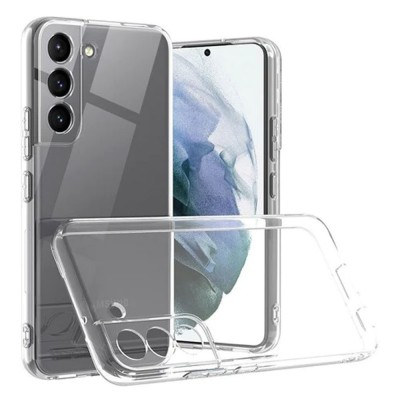 Силиконов кейс MBX Jelly 1.5mm, За Samsung Galaxy S22 5G (S901B), Прозрачен