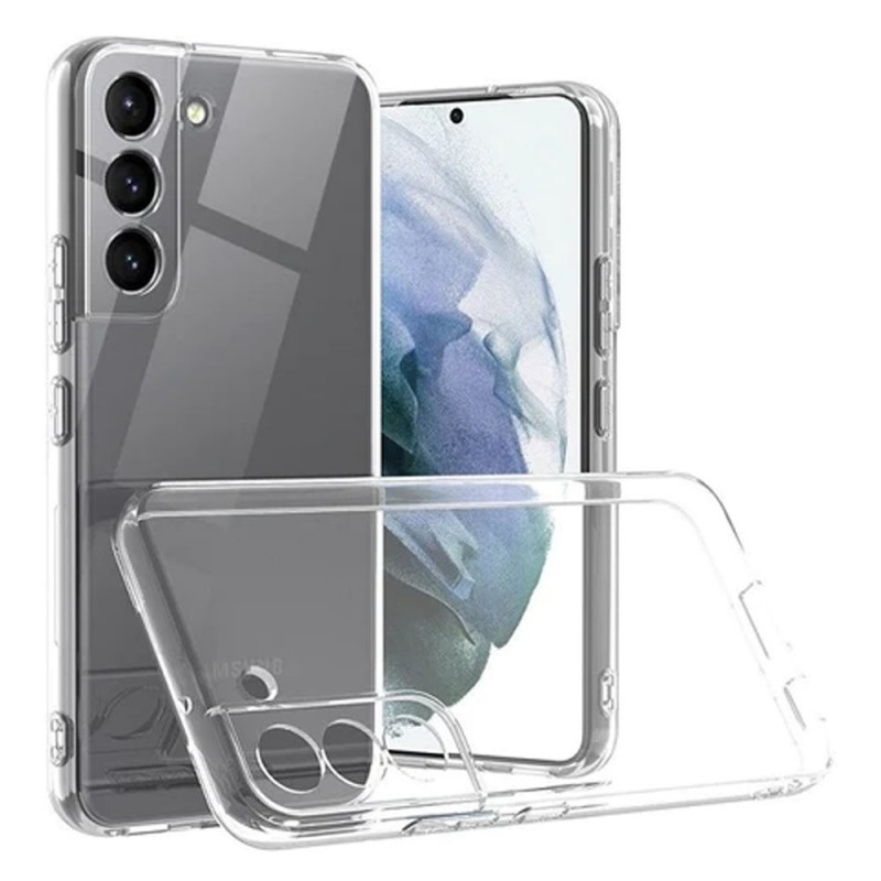 Силиконов кейс MBX Jelly 1.5mm, За Samsung Galaxy S22 Plus 5G (S906B), Прозрачен