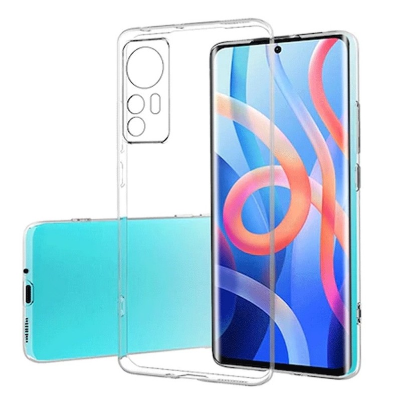 Силиконов кейс MBX Jelly 1.5mm, За Xiaomi 12 Lite, Прозрачен