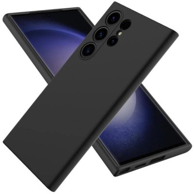 Силиконов кейс MBX Silicone Soft and Silky Case, За Samsung Galaxy S24 (S921B), Черен