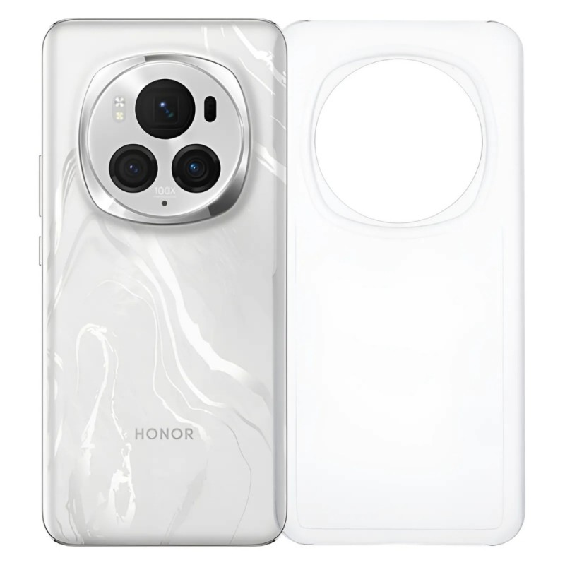 Силиконов кейс MBX, За Honor Magic 6 Pro, Прозрачен