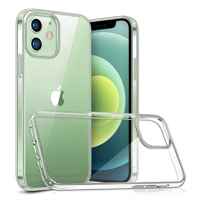 Силиконов кейс MBX, За iPhone 12/12 Pro (6.1), Прозрачен