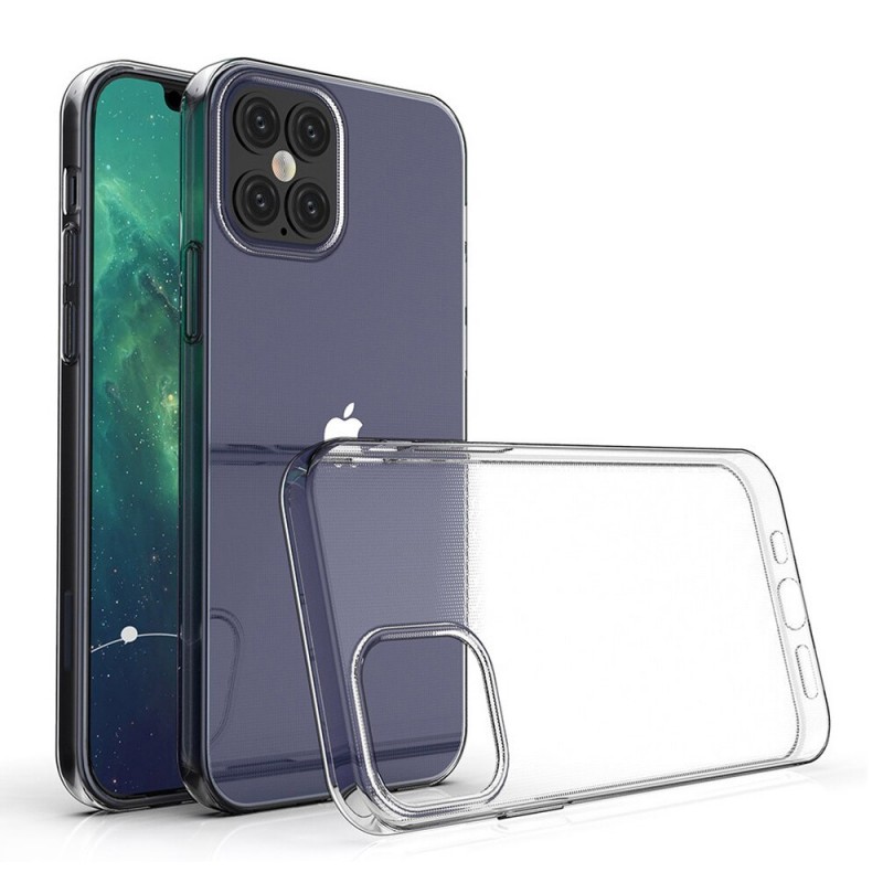 Силиконов кейс MBX, За iPhone 12 Pro Max (6.7), Прозрачен