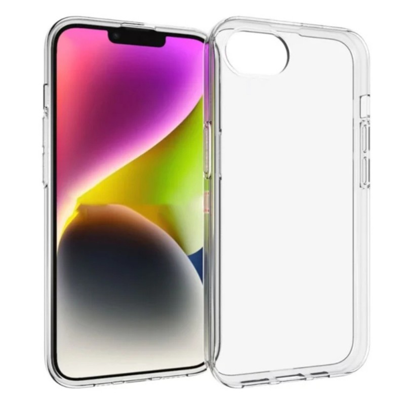 Силиконов кейс MBX, За iPhone 16e, Прозрачен