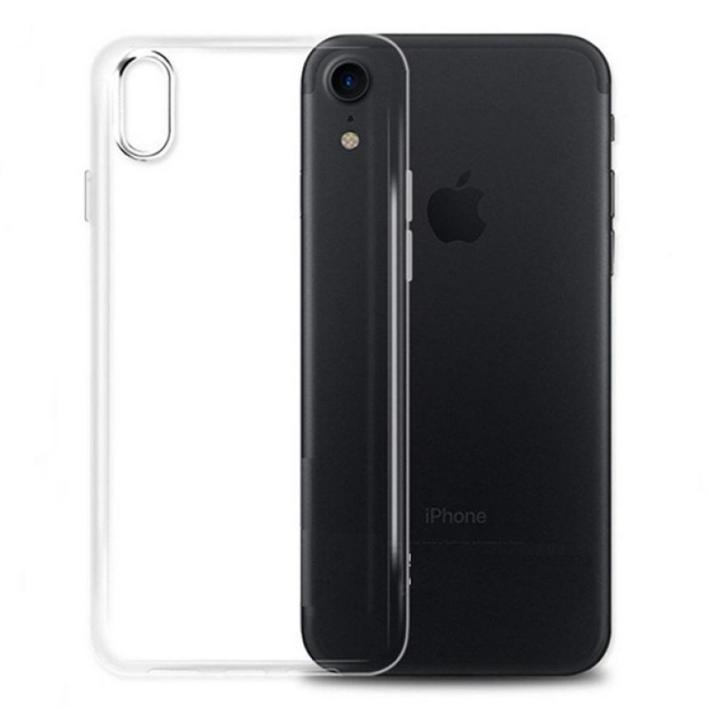 Силиконов кейс MBX, За iPhone XR, Прозрачен