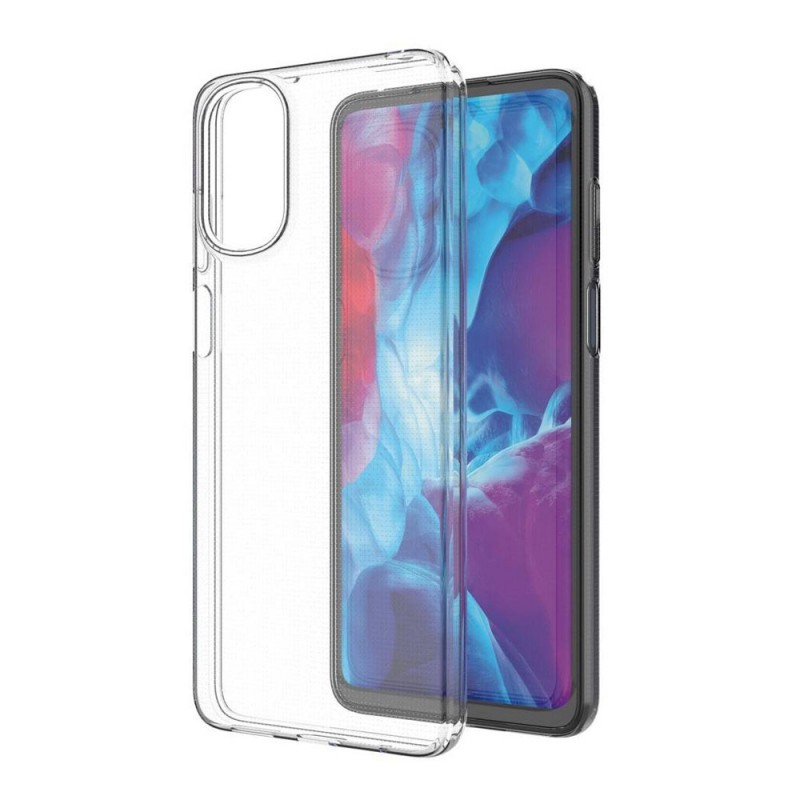 Силиконов кейс MBX, За Motorola Moto E32/E32s, Прозрачен