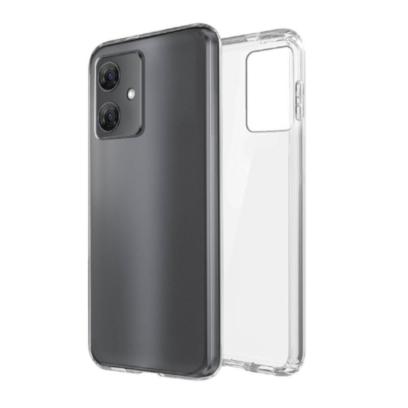 Силиконов кейс MBX, За Motorola Moto G54, Прозрачен