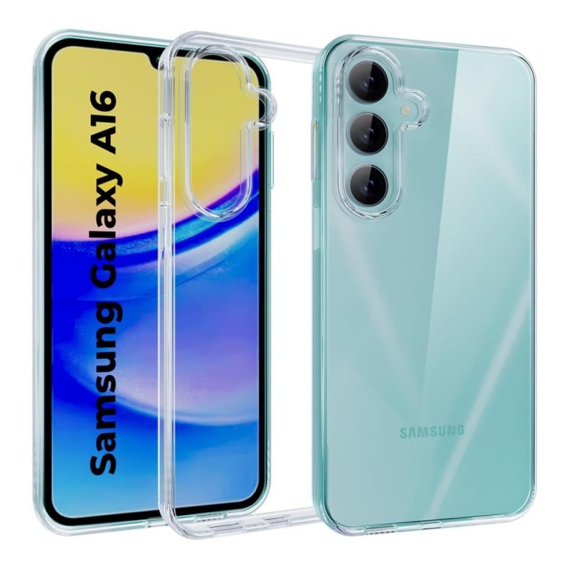 Силиконов кейс MBX, За Samsung Galaxy A16, Прозрачен