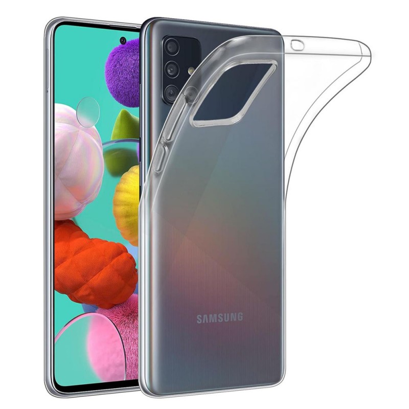 Силиконов кейс MBX, За Samsung Galaxy A52 4G/5G/A52s (A525F/A526B/A528B), Прозрачен