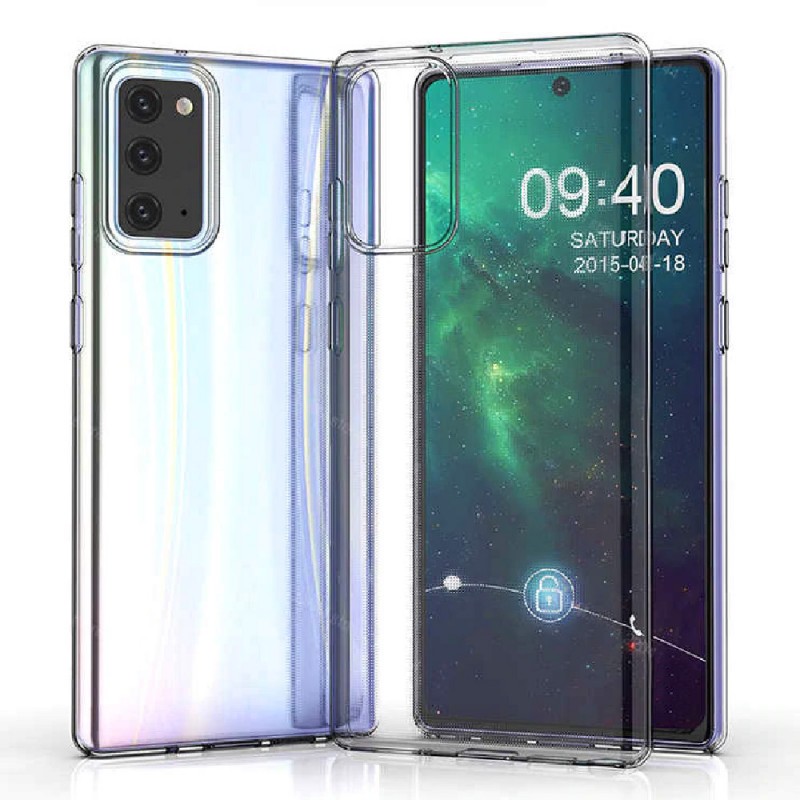 Силиконов кейс MBX, За Samsung Galaxy Note20 (N980F), Прозрачен