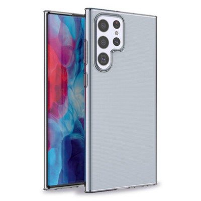 Силиконов кейс MBX, За Samsung Galaxy S22 Ultra 5G (S908B), Прозрачен