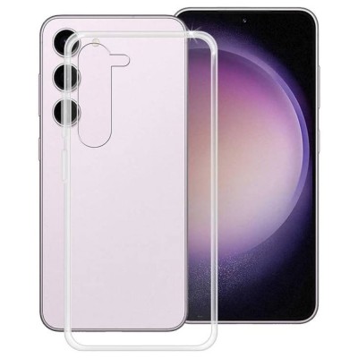 Силиконов кейс MBX, За Samsung Galaxy S23 FE (S711B), Прозрачен