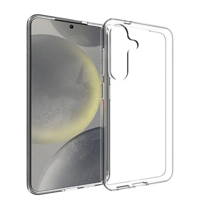 Силиконов кейс MBX, За Samsung Galaxy S25 Plus, Прозрачен