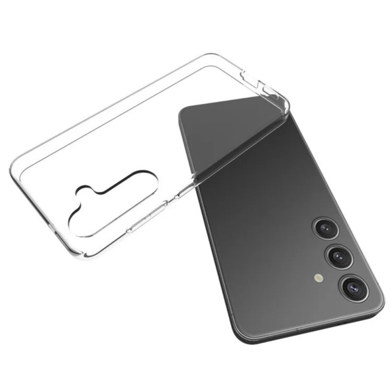 Силиконов кейс MBX, За Samsung Galaxy S25 Plus, Прозрачен