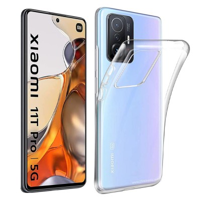 Силиконов кейс MBX, За Xiaomi 11T 5G/11T Pro 5G, Прозрачен