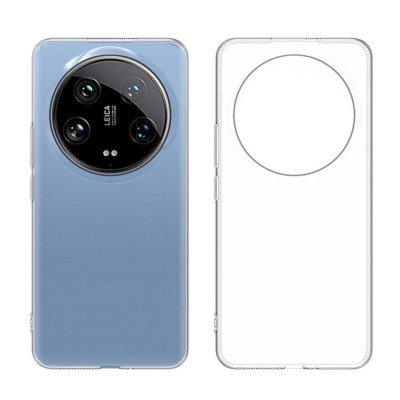 Силиконов кейс MBX, За Xiaomi 14 Ultra, Прозрачен