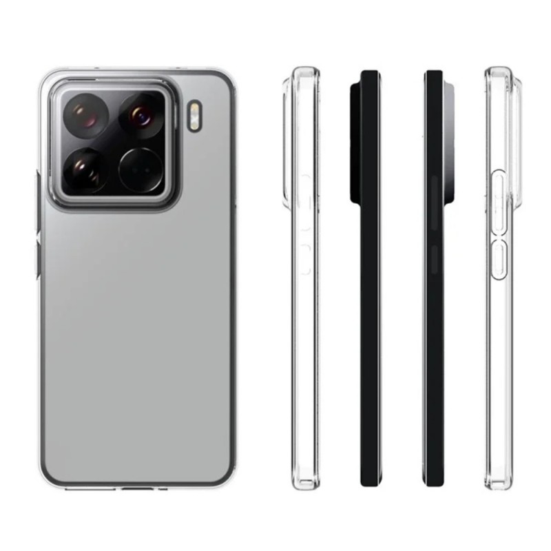 Силиконов кейс MBX, За Xiaomi 15, Прозрачен