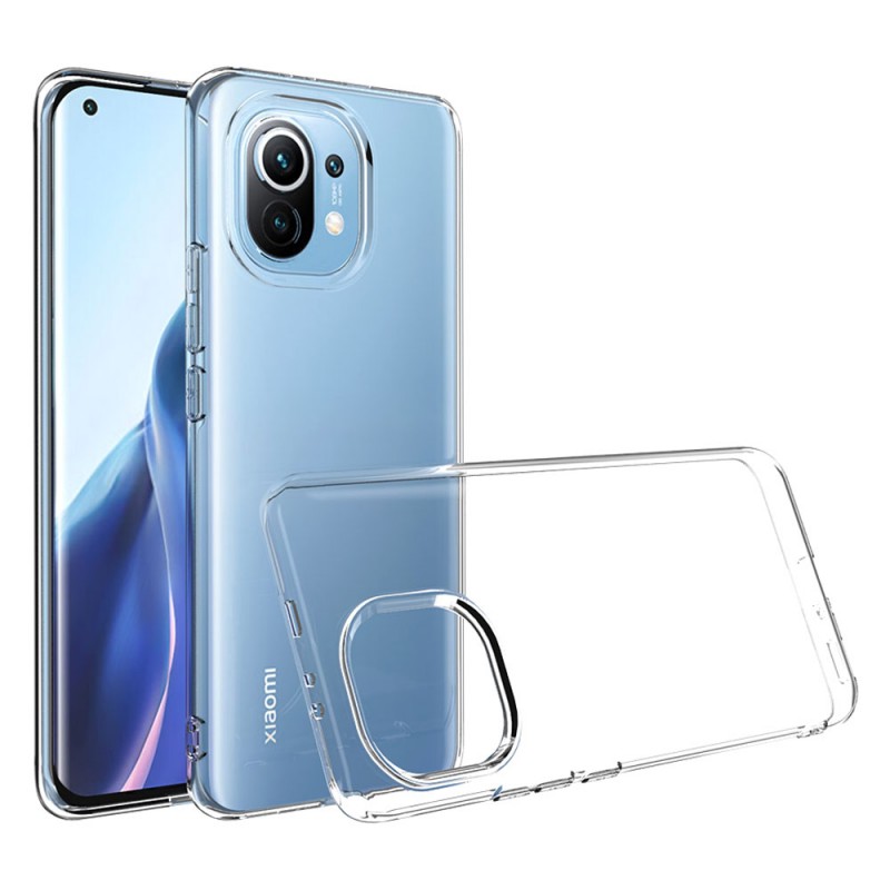 Силиконов кейс MBX, За Xiaomi Mi 11 Lite 4G/5G, Прозрачен