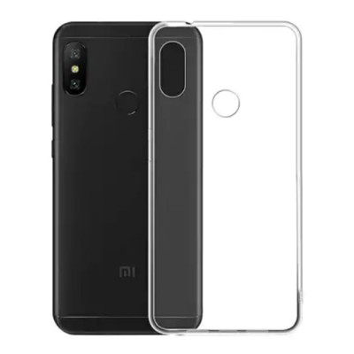 Силиконов кейс MBX, За Xiaomi Mi A2 Lite (Redmi 6 Pro), Прозрачен