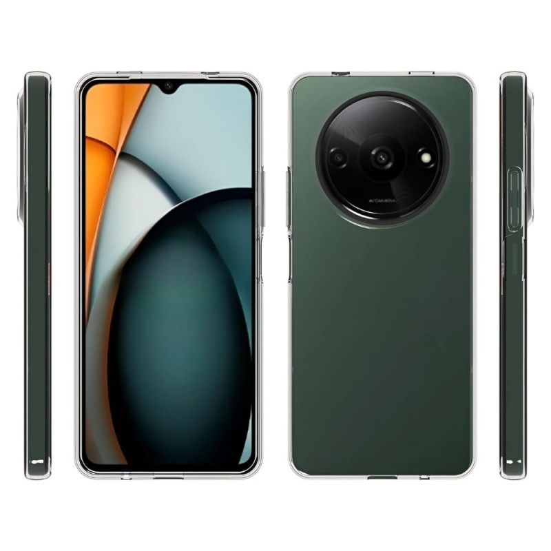 Силиконов кейс MBX, За Xiaomi Redmi A3, Прозрачен