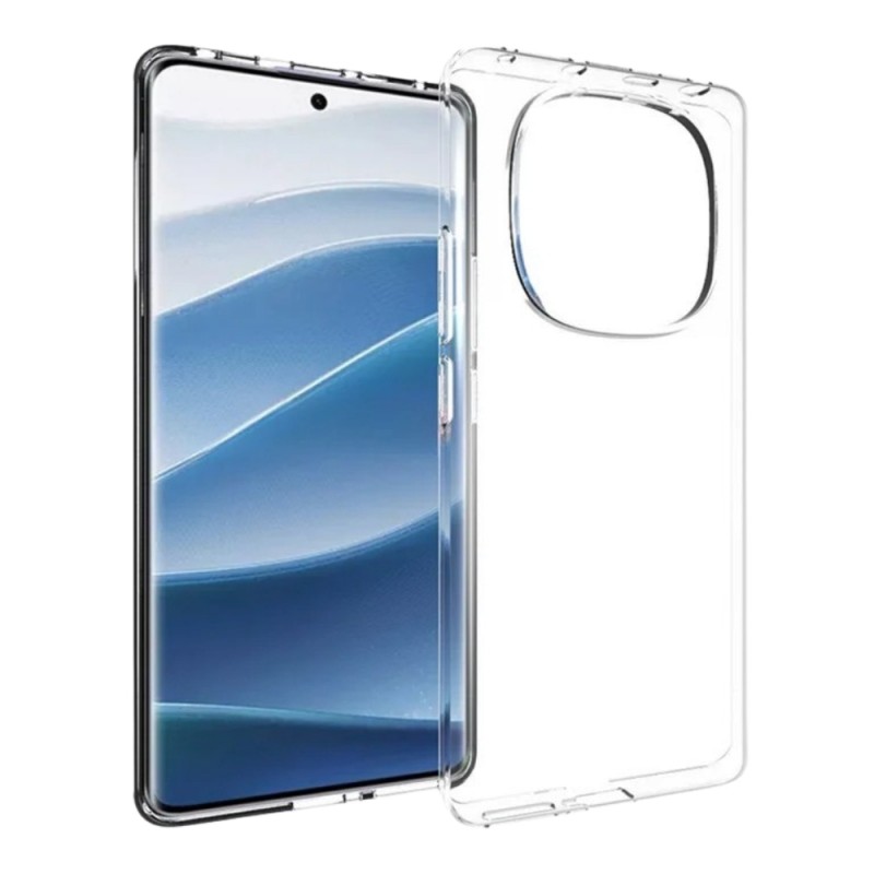 Силиконов кейс MBX, За Xiaomi Redmi Note 14 Pro 4G, Прозрачен
