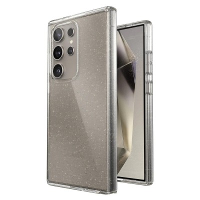 Силиконов кейс Shine 2 mm брокатен, За Samsung Galaxy S24 Ultra (S928B), Прозрачен