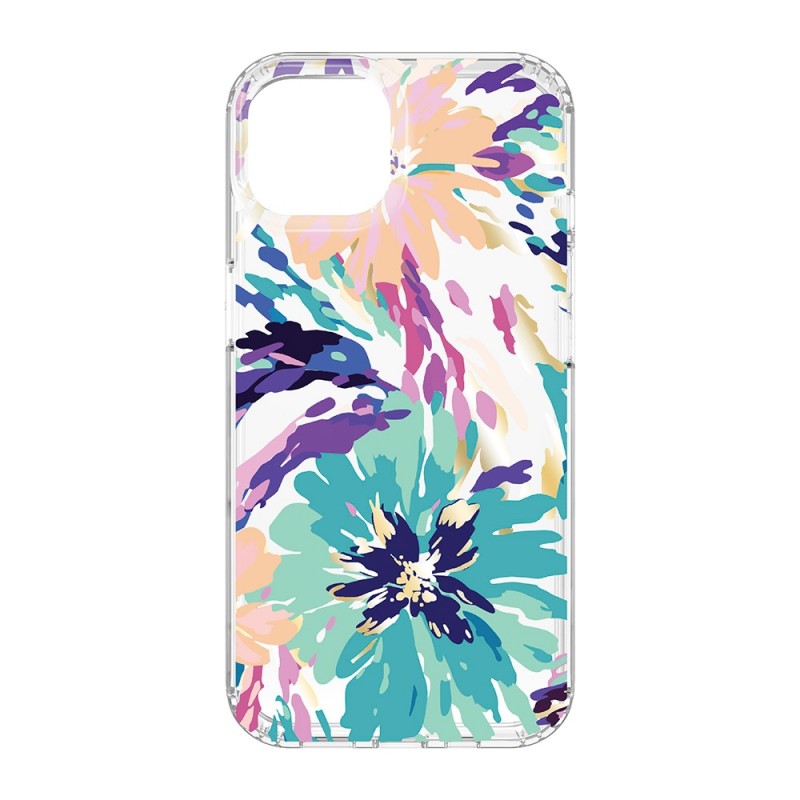 Силиконов твърд кейс bSmart IMD print splash, За iPhone 16 Pro Max (6.9), Многоцветен