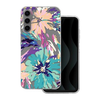 Силиконов твърд кейс bSmart IMD print splash, За Samsung Galaxy A15 4G/5G (A155F/A156B), Многоцветен