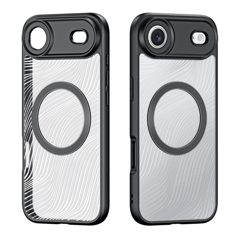 Силиконов твърд кейс Dux Ducis AIMO с Magsafe, За iPhone 17 Air (6.9), Черен