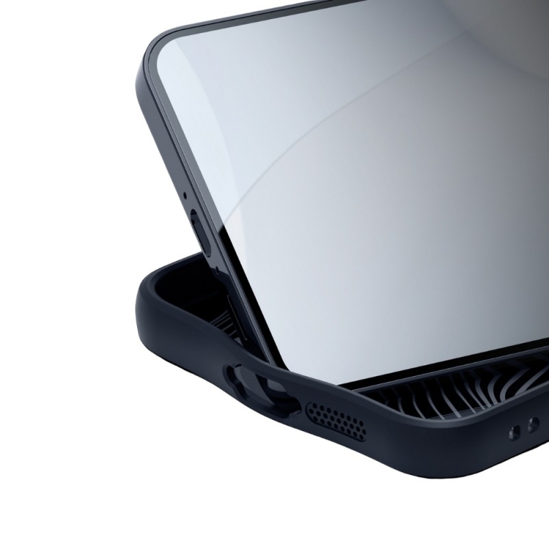 Силиконов твърд кейс Dux Ducis AIMO с Magsafe, За Samsung Galaxy S24 (S921B), Черен