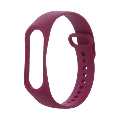 Силиконова каишка bSmart за смарт гривна Xiaomi Mi Band 7, Малинов