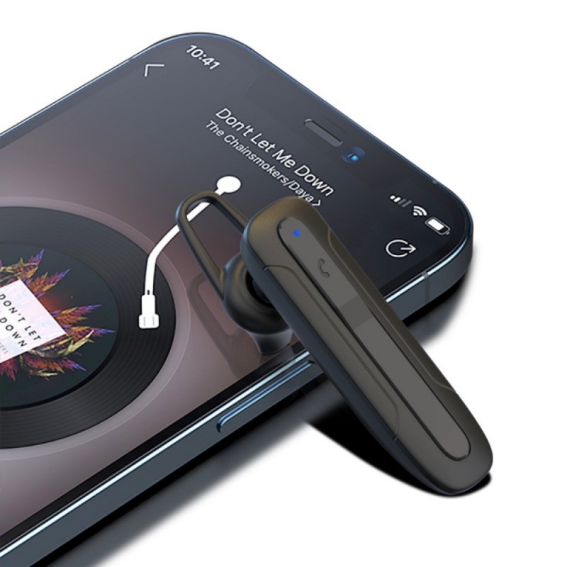 Слушалка хендсфри Bluetooth Blue Power BPBE28, Черна