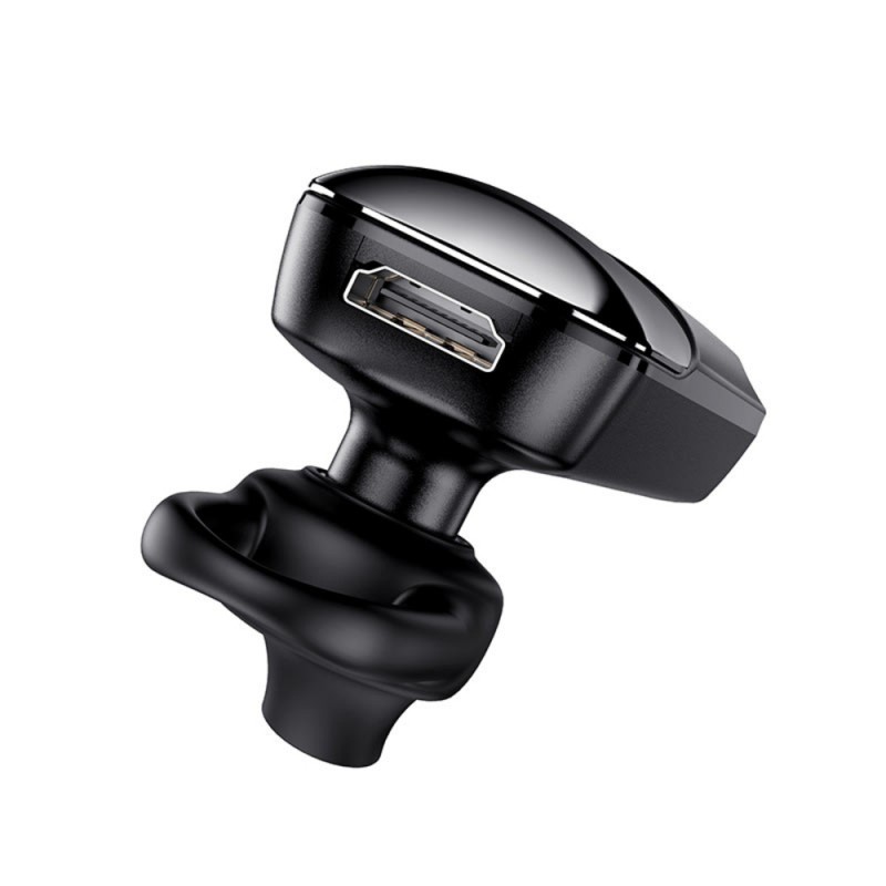 Слушалка хендсфри Bluetooth Hoco E57, Черна
