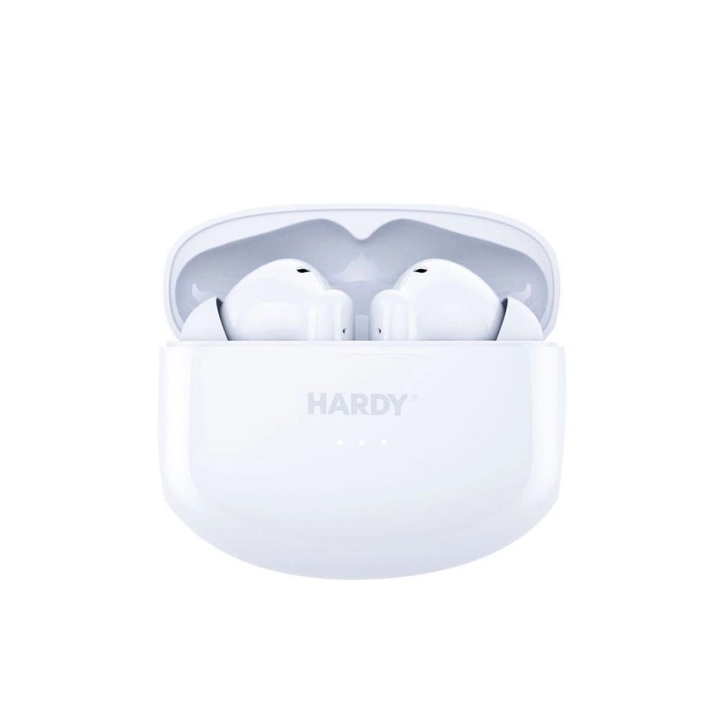 Слушалки Bluetooth безжични 3mk HARDY LifePods Pro, Бели