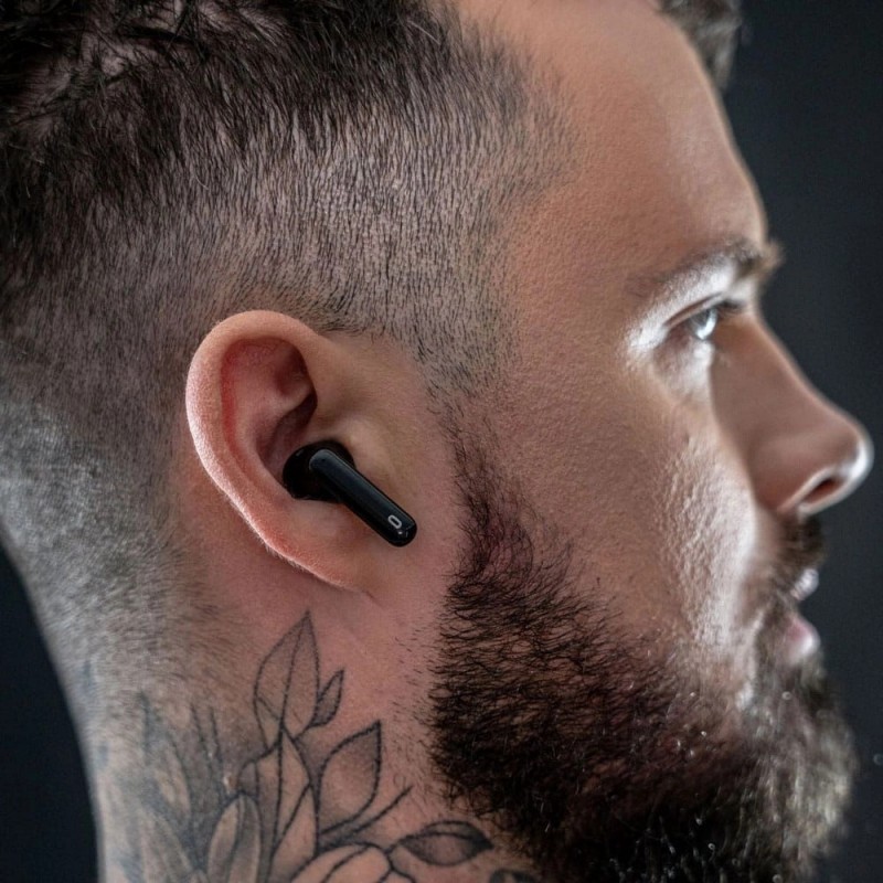 Слушалки Bluetooth безжични 3mk HARDY LifePods Pro, Черни