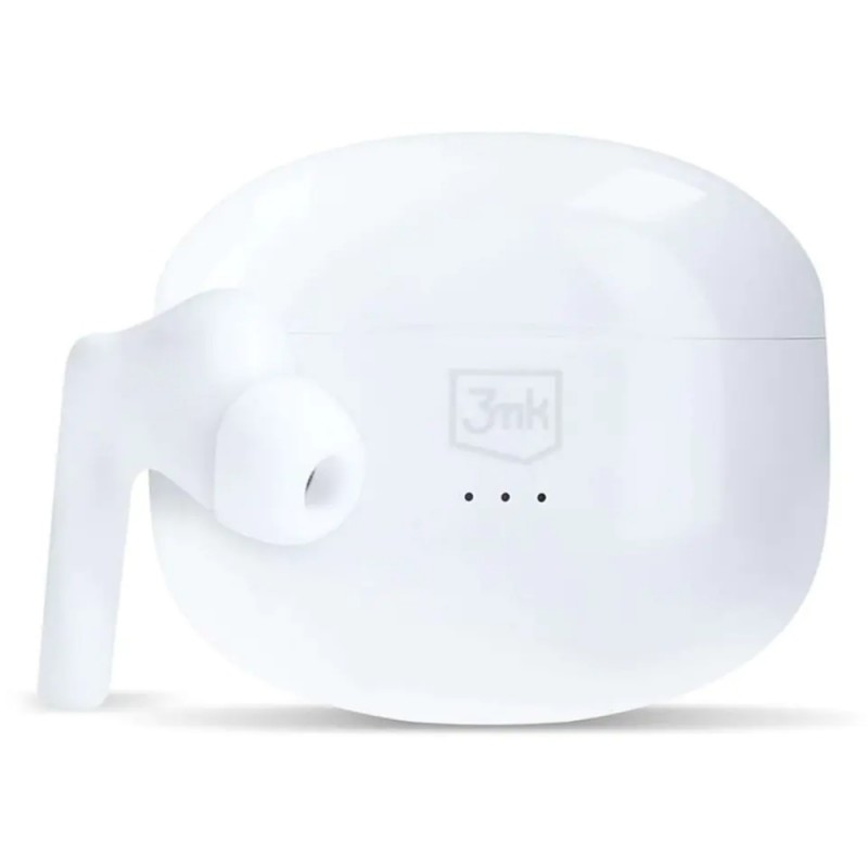Слушалки Bluetooth безжични 3mk LifePods, Бели