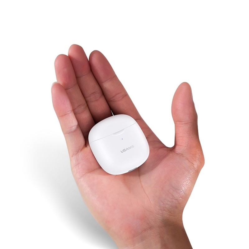 Слушалки Bluetooth безжични USAMS IA04, Бели
