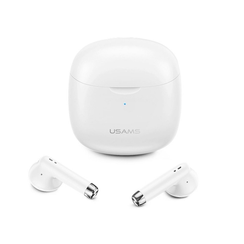 Слушалки Bluetooth безжични USAMS IA04, Бели