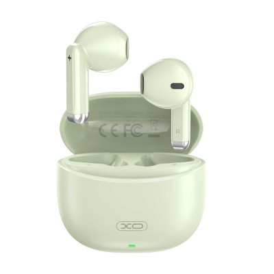 Слушалки Bluetooth безжични XO X33 TWS, Зелени
