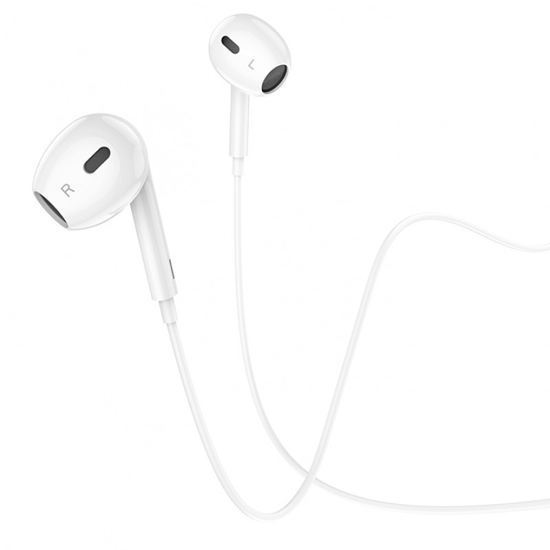 Слушалки HF 3.5 mm BLUE Power BBM30 Max, Бели