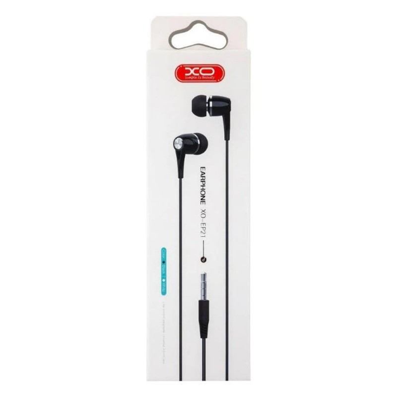 Слушалки HF 3.5 mm XO EP21, Черни