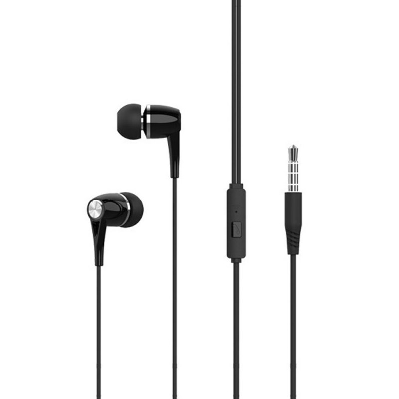 Слушалки HF 3.5 mm XO EP21, Черни
