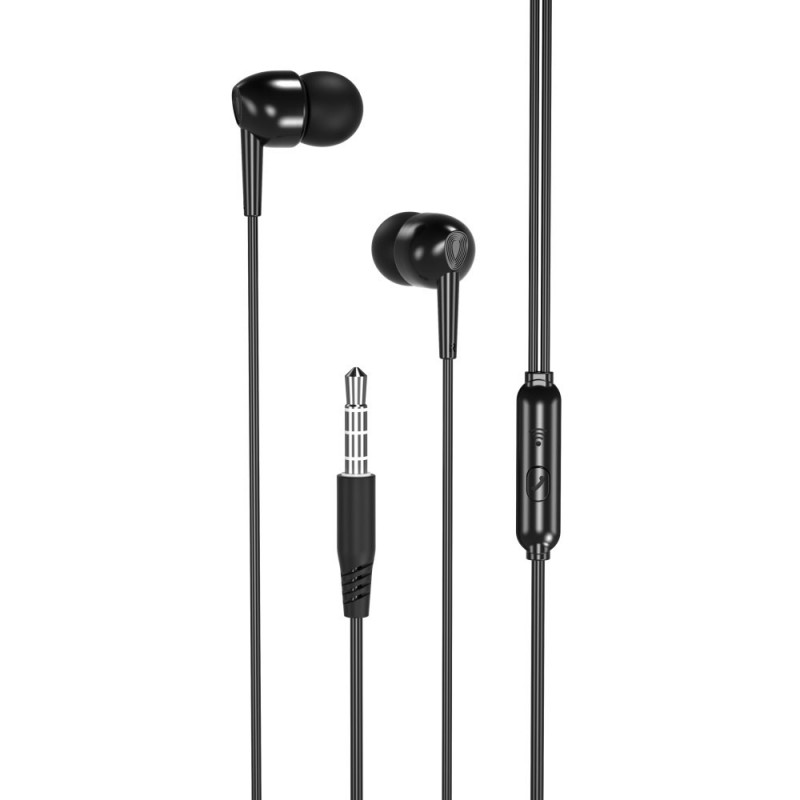 Слушалки HF 3.5 mm XO EP37, Черни