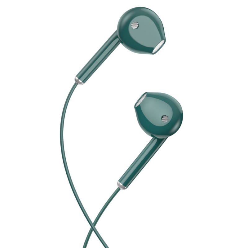 Слушалки HF 3.5 mm XO EP54, Тъмнозелени