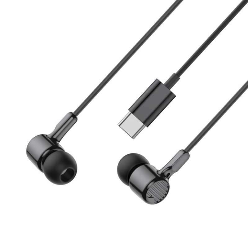 Слушалки HF XO EP81 USB-C, Черни