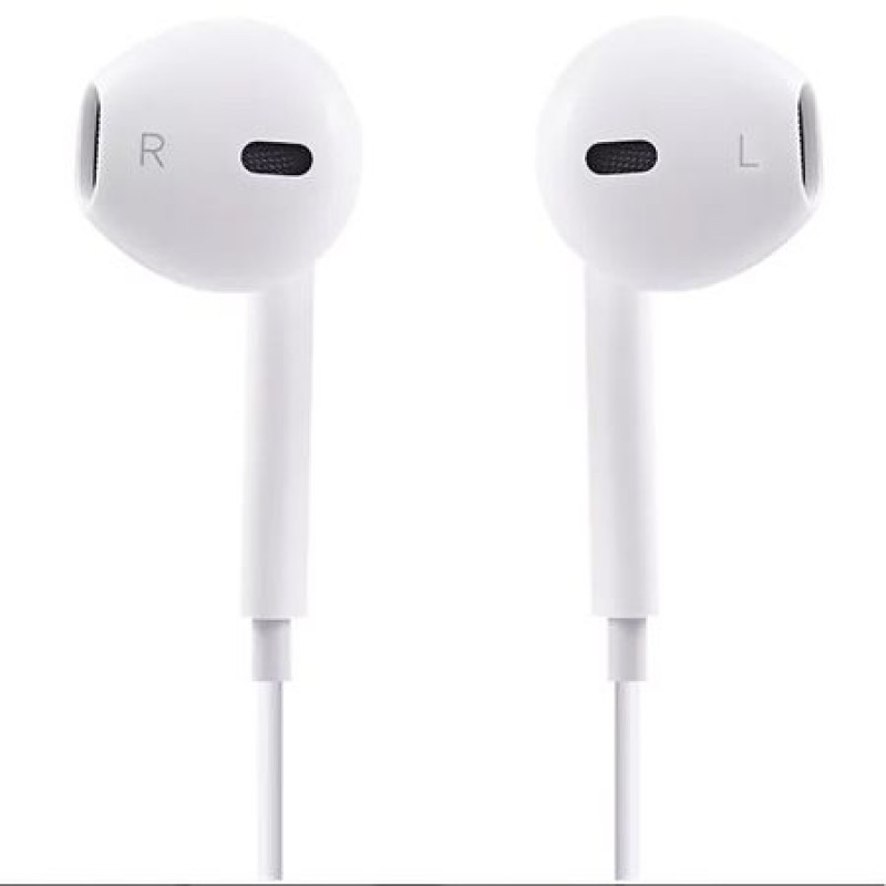 Слушалки HF за iPhone 3.5 mm в кутия, Бели